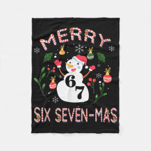 Manta Polar 67 Más Meme Caramelo de Caña Six Seven Niños Hombr