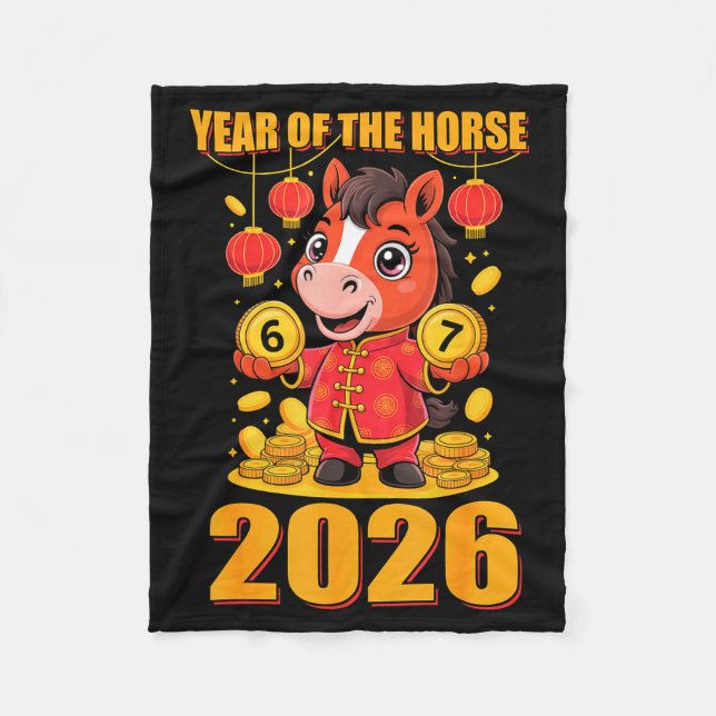 Manta Polar 67 Meme Funny Chinese New Year 2026 Year Of The Ho (Anverso)