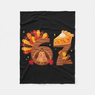 Manta Polar 67 Meme Seis Siete Payaso Tarta De Calabaza Pavo D