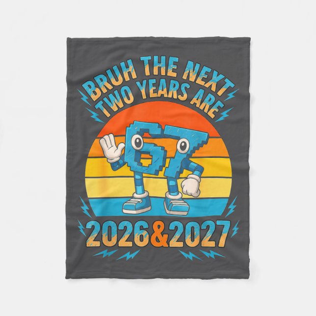 Manta Polar 67 Nye 2026 Funny Boys Kids New Years Eve Party 6  (Anverso)