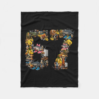 Manta Polar 67 Seis Siete Hamburguesas Brainrot Viral Meme Hal