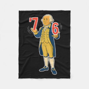 Manta Polar 67 Seis Siete Meme Divertido George Washington
