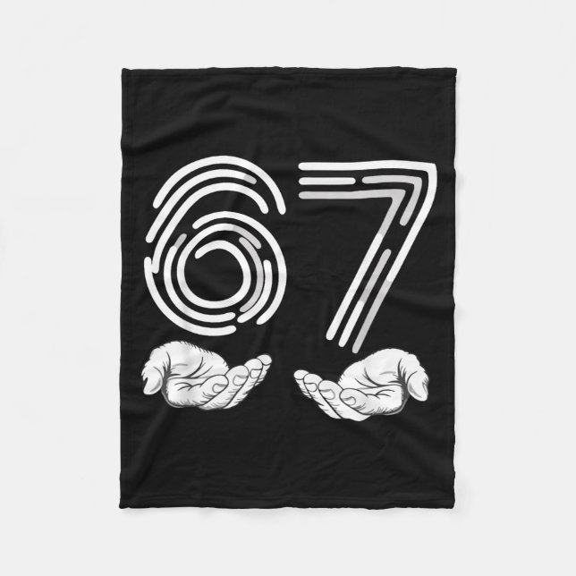 Manta Polar 67 Shirt, Funny Shirts 67 Kid Meme Six Seven Graph (Anverso)