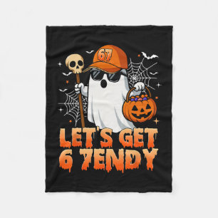 Manta Polar 67 Six Seven 6 7endy Vamos a Enviar Meme Halloween