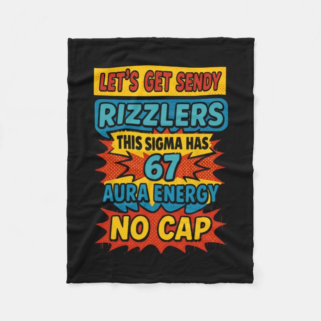 Manta Polar 67 Six Seven Get Sendy Meme Design Funny 6 7 Sigma (Anverso)