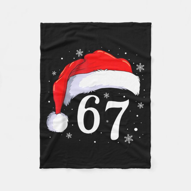 Manta Polar 67 Six Seven Santa Funny Christmas 6 7 Meme Men Wo (Anverso)