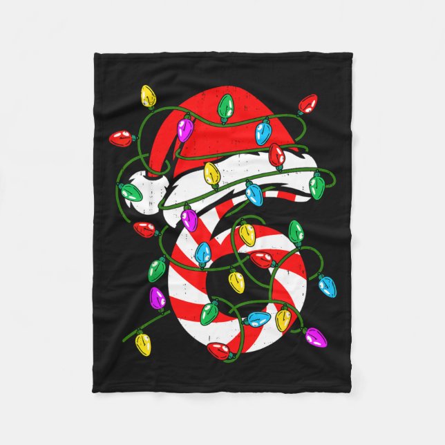 Manta Polar 6 7 67 Meme Six Seven Candy Funny Christmas Couple (Anverso)