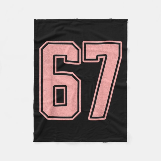 Manta Polar 6 7 Number 67 Baseball Funny Meme Tee For Women  (Anverso)