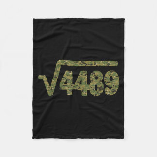 Manta Polar 6 7 Patrón del Ejército Meme Raíz Cuadrada 4489 Je