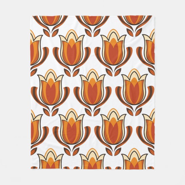 Manta Polar 70's retro pattern material illustration70s,1970,p (Anverso)