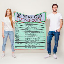 80 años de edad Código de Textos Graciosos Cumplea