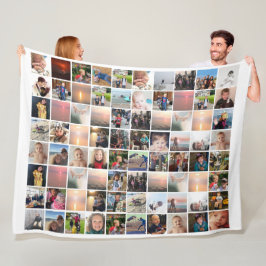 Manta Polar 80 fotos únicas o tus imágenes o citas