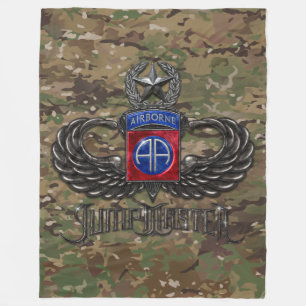 Manta Polar 82.º Camo Jumpmaster Aerotransportado