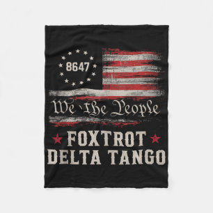 Manta Polar 8647 Foxtrots Deltas Tangos Camiseta sin Mangas de