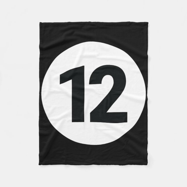 Manta Polar 8 Pool Ball 12 Billiards Costume Halloween Group M (Anverso)