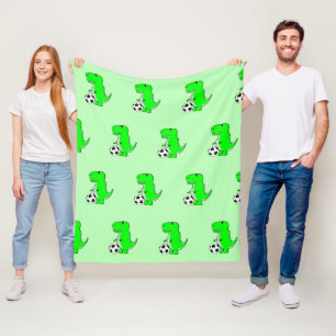 Manta Polar A los dinosaurios verdes les encanta el patrón de