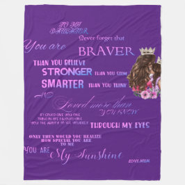 Manta Polar A mi hija