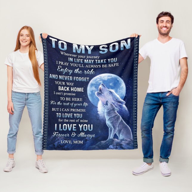 Manta Polar A mi hijo (In situ)