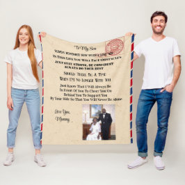 Manta Polar A mi hijo