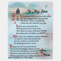 A mi hijo con una gran mamá abrazada