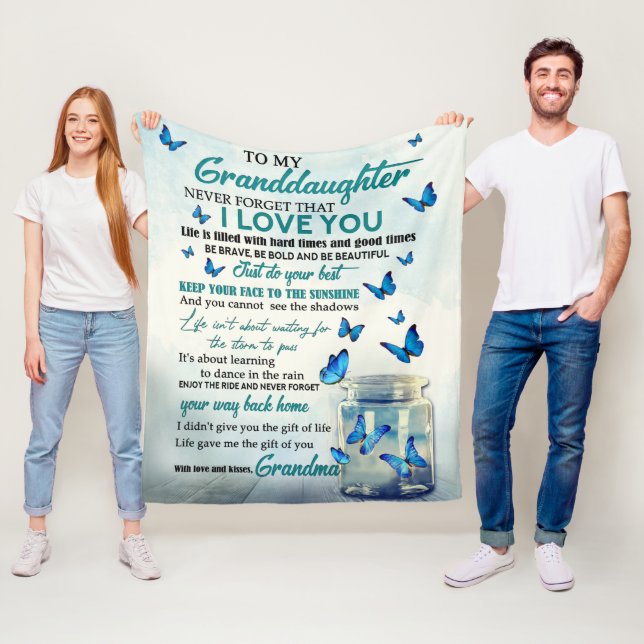 Manta Polar A mi nieta (In situ)