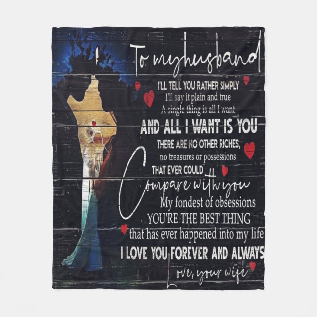 Manta Polar A mis citas de marido | Mejor regalo de vacaciones (Anverso)