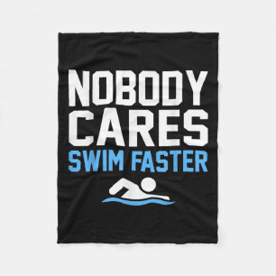 Manta Polar A Nadie Le Importa Nadar Más Rápido Y Divertido Na