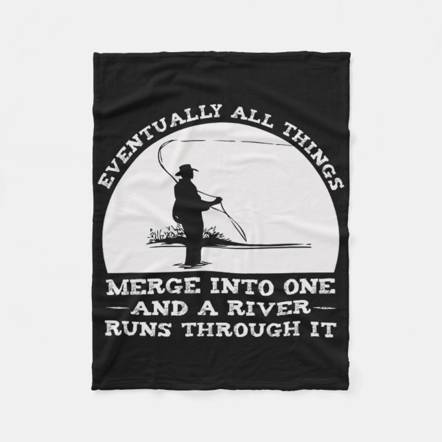 Manta Polar A River Runs Through It Fly Fishing  (Anverso)