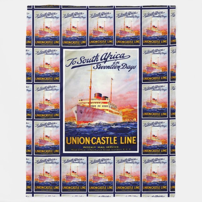 Manta Polar A Suráfrica en 17 días (Anverso)