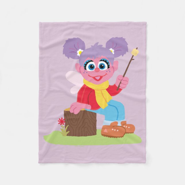Manta Polar Abby Cadabby | Making S'mores (Anverso)