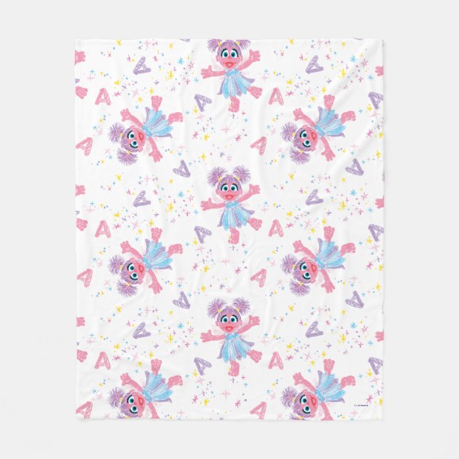 Manta Polar Abby Cadabby Sparkle Pattern (Anverso)