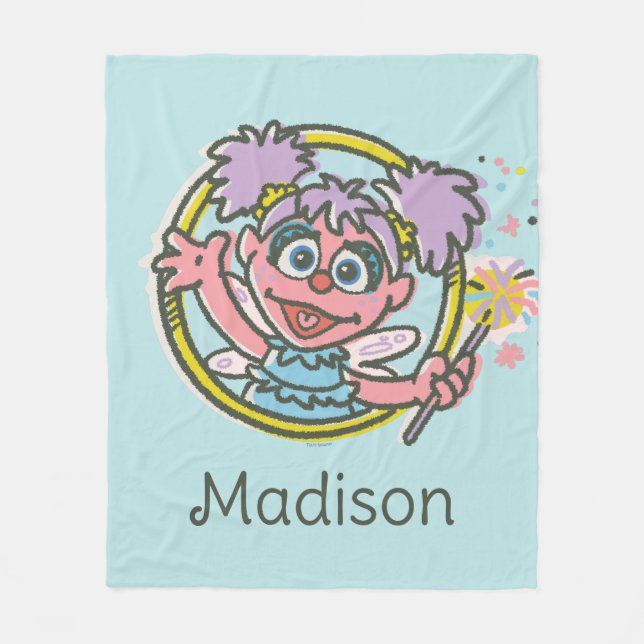 Manta Polar Abby Cadabby Vintage (Anverso)