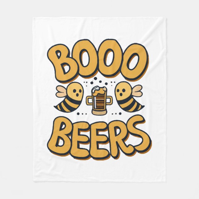 Manta Polar Abejas Boo (Anverso)