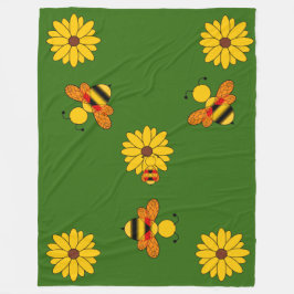 Manta Polar Abejas zumbantes