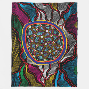 Manta Polar Aborigen Fleece Blanket
