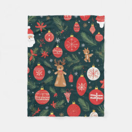 Manta Polar Abrazando el espíritu de los Navidades, Feliz Navi