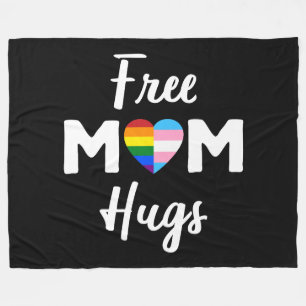 Manta Polar Abrazos Gratis de Mamá II - Orgullo Gay Transgéner