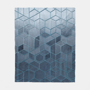 Manta Polar Absorción geométrica de hexagones en un relieve az