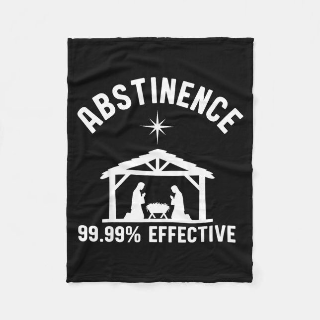 Manta Polar Abstinence 99.99 Percent Effective Nativity Christ (Anverso)