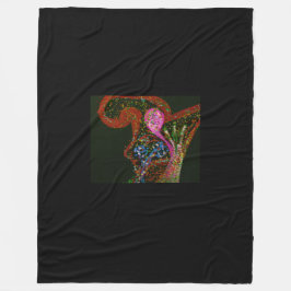 Manta Polar Abstract Art Fleece Blanket