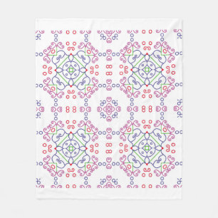Manta Polar Abstract floral pattern designabstract, art, home