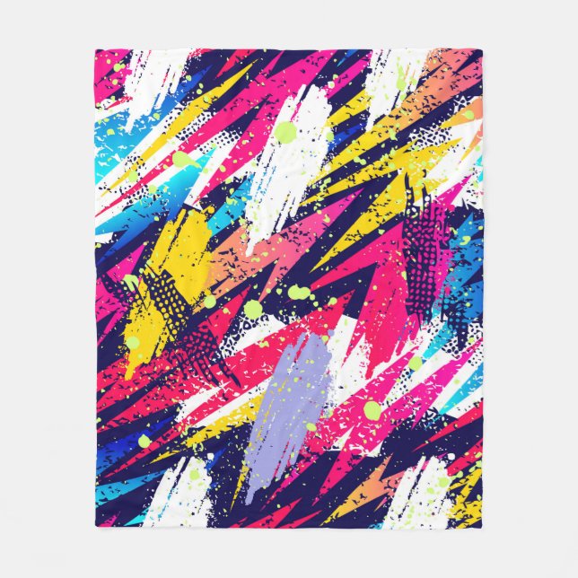 Manta Polar Abstract seamless pattern. Creative background wit (Anverso)