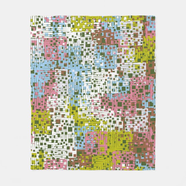 Manta Polar Abstract seamless pattern. Paints of the spring la (Anverso)