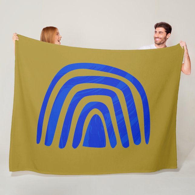 Manta Polar ¡ABSTRACTO Fleece Blanket! (In situ)