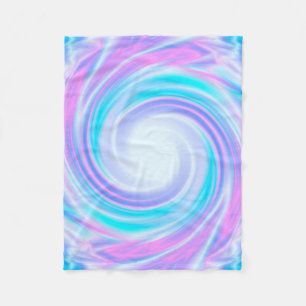 Manta Polar Abstracto líquido giratorio color púrpura pastel
