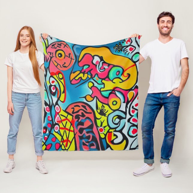 Manta Polar Abstraktes Design (In situ)