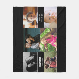 Manta Polar Abuela, eres un Collage de fotos asombroso persona