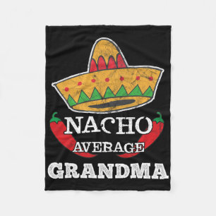 Manta Polar Abuela No Promedio Regalo Funny Cinco De Mayo Cami