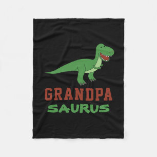 Manta Polar Abuelo Abuelo Grandpasauro de Dinosaur T-Rex Dino
