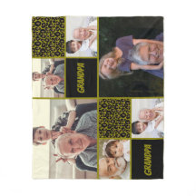 Abuelo Collage de Fotos Personalizado